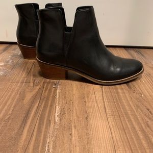Black Cole Hann Booties. Size 8